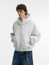 SILENT ZIP HOODIE