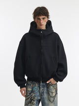 SILENT ZIP HOODIE