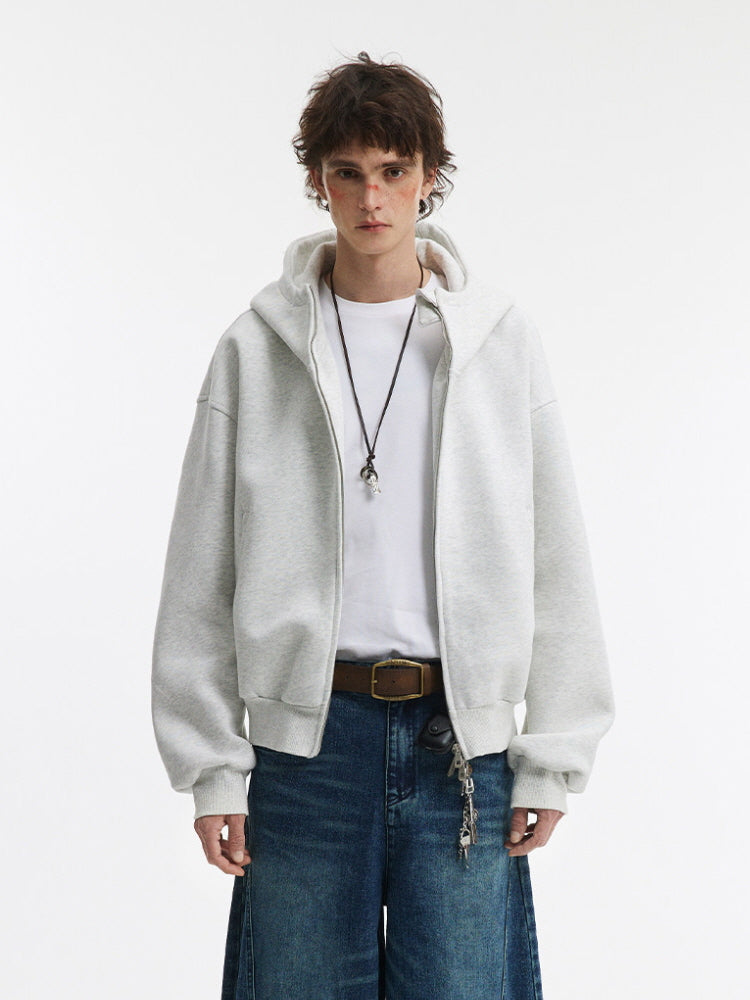 SILENT ZIP HOODIE