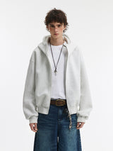 SILENT ZIP HOODIE