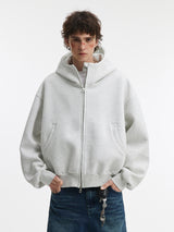 SILENT ZIP HOODIE