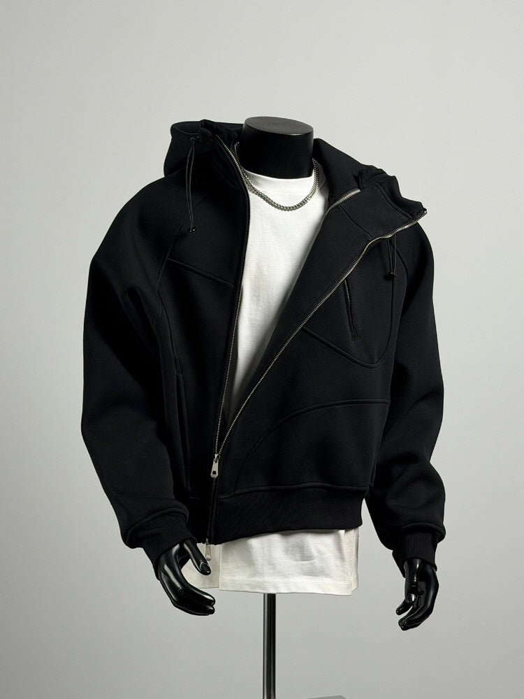 OUTLINE ZIP HOODIE
