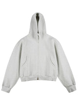 SILENT ZIP HOODIE