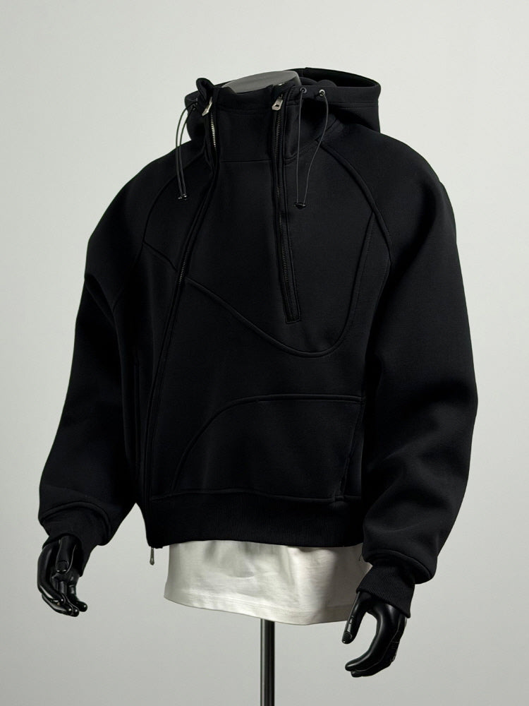 OUTLINE ZIP HOODIE