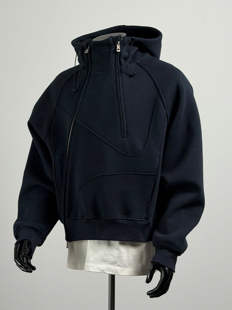 OUTLINE ZIP HOODIE