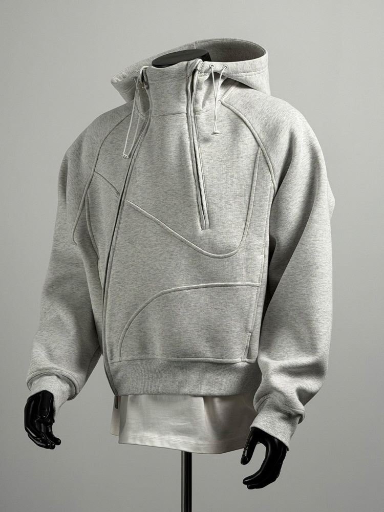 OUTLINE ZIP HOODIE
